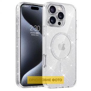 Чохол TPU Eclipse Sparkle (MagFit) для Apple iPhone 17 Pro Max, Clear