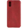 Шкіряний чохол-книжка GETMAN Cubic (PU) для Apple iPhone X / XS, Червоний