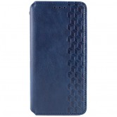 Кожаный чехол-книжка GETMAN Cubic (PU) для Apple iPhone 7 / 8 / SE (2020) (4.7 дюйма) Синий