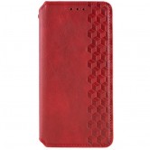 Шкіряний чохол-книжка GETMAN Cubic (PU) для Apple iPhone 12 Pro / 12 (6.1") Червоний