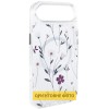 TPU+PC чохол Clear Garden with MagSafe для Apple iPhone 17 Air (6.5") Cherry Petal