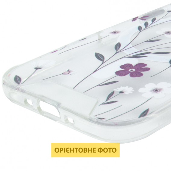 TPU+PC чохол Clear Garden with MagSafe для Apple iPhone 17 Air (6.5") Cherry Petal TPU+PC чохол Clear Garden with MagSafe для Apple iPhone 17 Air (6.5") Cherry Petal