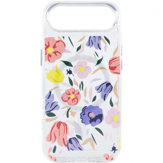 TPU+PC чохол Clear Garden with MagSafe для Apple iPhone 17 Air (6.5") Tropical Art TPU+PC чохол Clear Garden with MagSafe для Apple iPhone 17 Air (6.5") Tropical Art