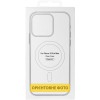 TPU+PC чохол Clear Garden with MagSafe для Apple iPhone 17 Air (6.5") Blue Blossom
