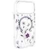 TPU+PC чохол Clear Garden with MagSafe для Apple iPhone 17 Pro Max, Cherry Petal