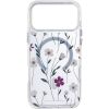 TPU+PC чохол Clear Garden with MagSafe для Apple iPhone 17 Pro Max, Cherry Petal