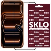 Захисне скло для iPhone 17 Pro SKLO 3D (Чорний) Захисне скло для iPhone 17 Pro SKLO 3D (Чорний)