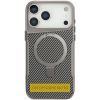 TPU+PC чохол Metal Buttons with MagSafe Carbon Ring для Apple iPhone 17 Air, Сірий