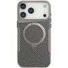 TPU+PC чохол Metal Buttons with MagSafe Carbon Ring для Apple iPhone 17 Pro Max, Сірий
