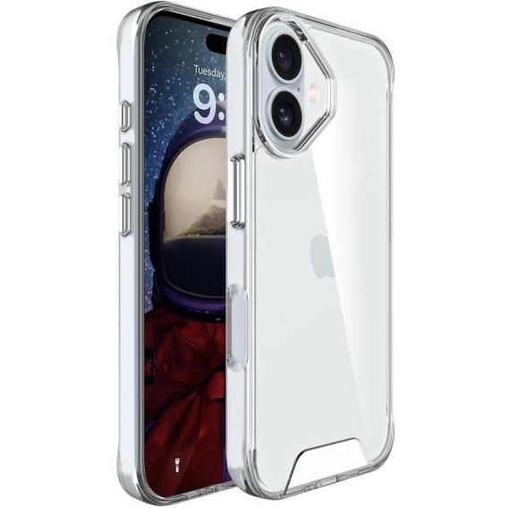 Чохол TPU Space Case transparent для Apple iPhone 17 Air, Прозорий