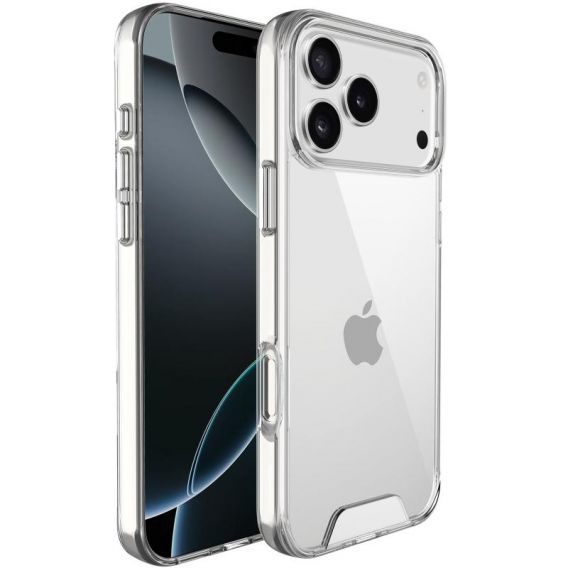 Чохол TPU Space Case transparent для Apple iPhone 17 Pro, Прозорий