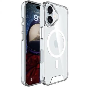 Чехол TPU Space Case with MagSafe для Apple iPhone 17, Прозрачный Чехол TPU Space Case with MagSafe для Apple iPhone 17, Прозрачный