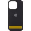 Чохол Silicone Case (AA) Logo with MagSafe для Apple iPhone 17 Air, Чорний / Black