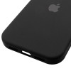 Чехол Silicone Case (AA) Logo with MagSafe для Apple iPhone 17 Pro (6.3 дюйма) Черный / Black