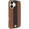 Шкіряний чохол Rally with MagSafe для Apple iPhone 17 (6.3") Brown / Black