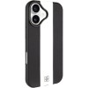 Кожаный чехол Rally with MagSafe для Apple iPhone 17 (6.3) Black / White