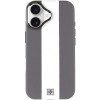 Кожаный чехол Rally with MagSafe для Apple iPhone 17 (6.3) Grey / White
