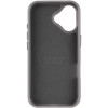Кожаный чехол Rally with MagSafe для Apple iPhone 17 (6.3) Grey / White