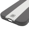 Кожаный чехол Rally with MagSafe для Apple iPhone 17 (6.3) Grey / White