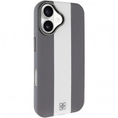 Кожаный чехол Rally with MagSafe для Apple iPhone 17 (6.3 дюйма) Grey / White Кожаный чехол Rally with MagSafe для Apple iPhone 17 (6.3 дюйма) Grey / White