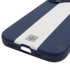 Кожаный чехол Rally with MagSafe для Apple iPhone 17 (6.3) Blue / White