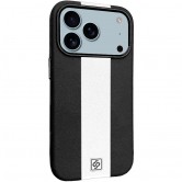 Кожаный чехол для iPhone 18 Pro / iPhone 17 Pro Rally with MagSafe Black / White Кожаный чехол для iPhone 18 Pro / iPhone 17 Pro Rally with MagSafe Black / White