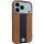 Шкіряний чохол Rally with MagSafe для Apple iPhone 17 Pro Max, Brown / Black