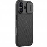 Карбоновая накладка Nillkin CamShield Pro Magnetic для Apple iPhone 17 (6.3 дюйма) Black Карбоновая накладка Nillkin CamShield Pro Magnetic для Apple iPhone 17 (6.3 дюйма) Black