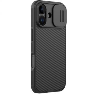 Карбонова накладка Nillkin CamShield Pro Magnetic для Apple iPhone 17, Black Карбонова накладка Nillkin CamShield Pro Magnetic для Apple iPhone 17, Black