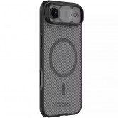 Карбоновая накладка Nillkin CamShield Pro Magnetic для Apple iPhone 17 Air (6.5 дюйма) Transparent black Карбоновая накладка Nillkin CamShield Pro Magnetic для Apple iPhone 17 Air (6.5 дюйма) Transparent black