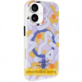 TPU чехол Pastel Chaos with MagSafe для Apple iPhone 16 (6.1 дюйма) White