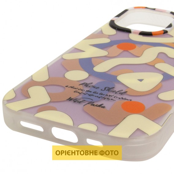 TPU чехол Pastel Chaos with MagSafe для Apple iPhone 16 (6.1 дюйма) Biege TPU чехол Pastel Chaos with MagSafe для Apple iPhone 16 (6.1 дюйма) Biege
