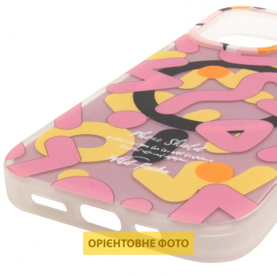 TPU чехол Pastel Chaos with MagSafe для Apple iPhone 16 (6.1 дюйма) Pink TPU чехол Pastel Chaos with MagSafe для Apple iPhone 16 (6.1 дюйма) Pink