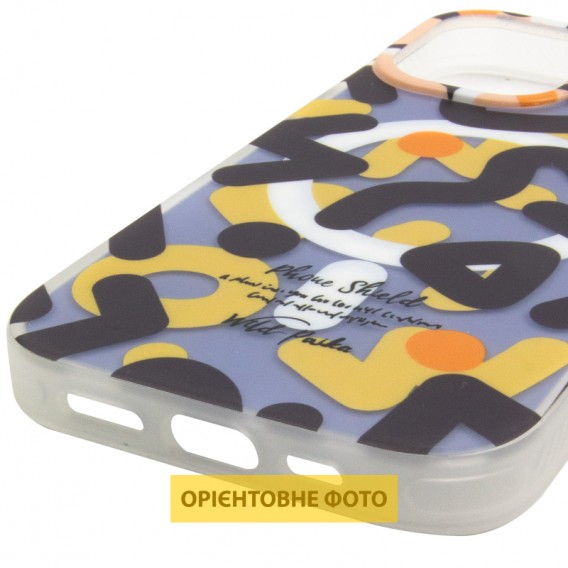 TPU чехол Pastel Chaos with MagSafe для Apple iPhone 16 (6.1 дюйма) Black TPU чехол Pastel Chaos with MagSafe для Apple iPhone 16 (6.1 дюйма) Black