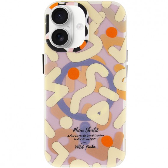 TPU чехол Pastel Chaos with MagSafe для Apple iPhone 17 (6.3 дюйма) Biege TPU чехол Pastel Chaos with MagSafe для Apple iPhone 17 (6.3 дюйма) Biege