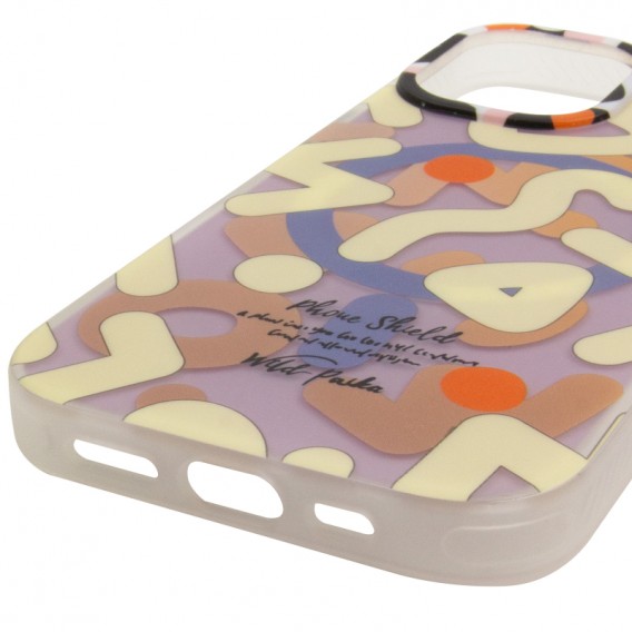 TPU чехол Pastel Chaos with MagSafe для Apple iPhone 17 (6.3 дюйма) Biege TPU чехол Pastel Chaos with MagSafe для Apple iPhone 17 (6.3 дюйма) Biege
