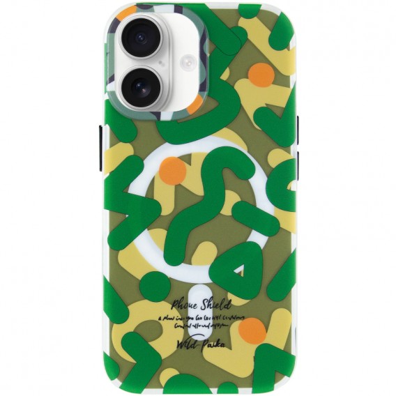 TPU чехол Pastel Chaos with MagSafe для Apple iPhone 17 (6.3 дюйма) Green