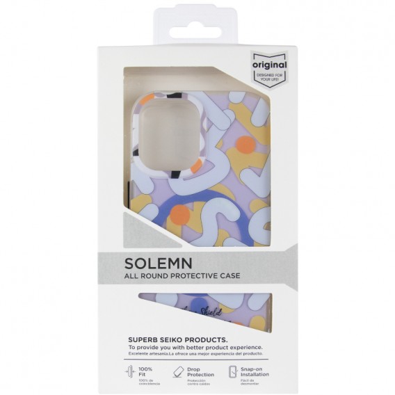 TPU чехол Pastel Chaos with MagSafe для Apple iPhone 17 (6.3 дюйма) White