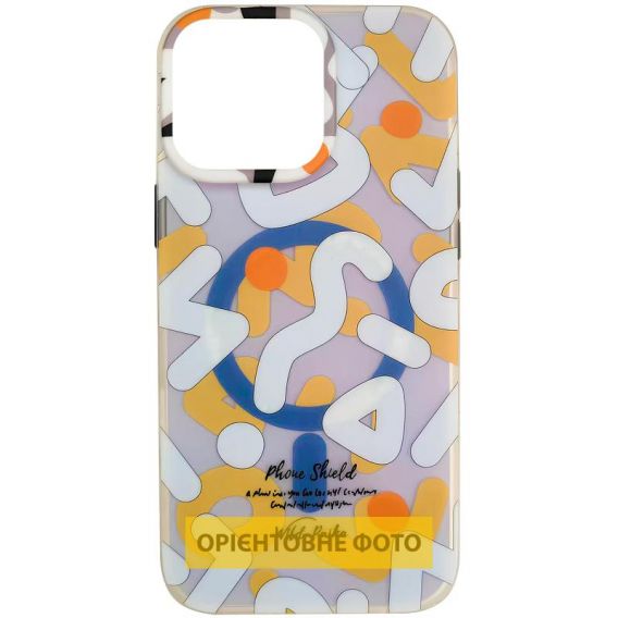 TPU чохол Pastel Chaos with MagSafe для Apple iPhone 17, White