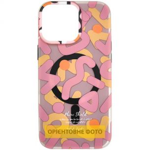 TPU чехол Pastel Chaos with MagSafe для Apple iPhone 17 Air, Pink