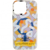 TPU чехол Pastel Chaos with MagSafe для Apple iPhone 17 Air (6.5 дюйма) White