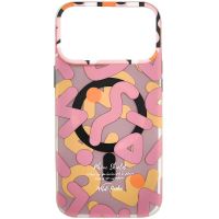 Силиконовый чехол для iPhone 17 Pro с MagSafe Pastel Chaos (Pink)