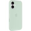 Чохол Silicone case (AAA) with Magsafe and Animation (button) для Apple iPhone 16 Plus, Aquamarine