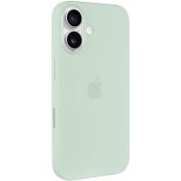 Силиконовый чехол для iPhone 16 Plus с MagSafe & Animation (Aquamarine)