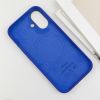 Чохол Silicone case (AAA) з Magsafe and Animation (button) для Apple iPhone 16 Plus, Ultramarine