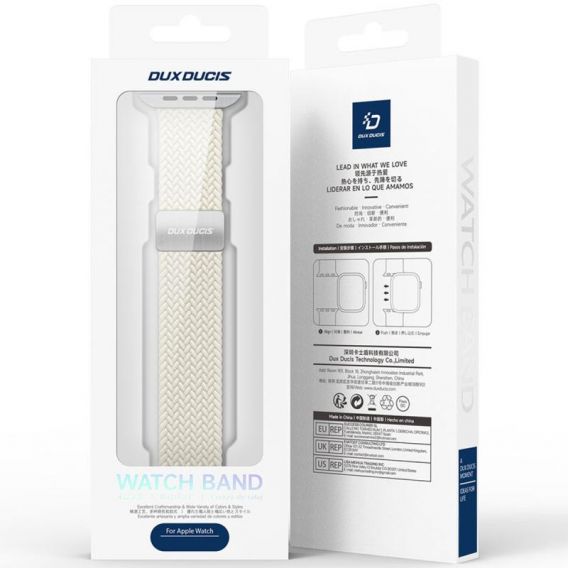 Ремінець Dux Ducis Mixture Ultra для Apple Watch 38/40/41/42mm(ser.10), Starlight