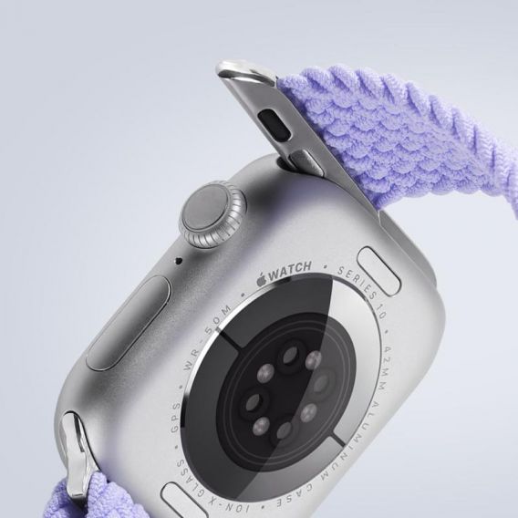 Ремінець Dux Ducis Mixture Ultra для Apple Watch 38/40/41/42mm(ser.10), Misty Purple