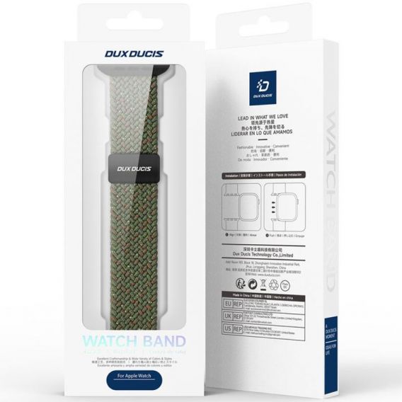Ремінець Dux Ducis Mixture Ultra для Apple Watch 42(ser.1-3)/44/45/46/49mm, Starry Olive