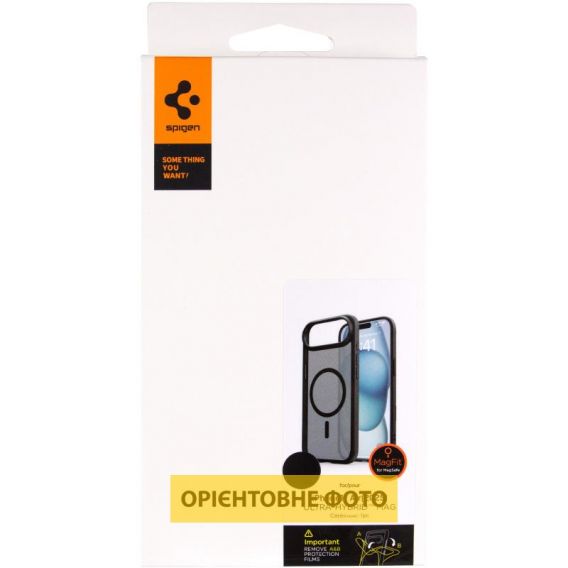 Чохол SGP Black Matte (MagFit) для Apple iPhone 17 Air, Black