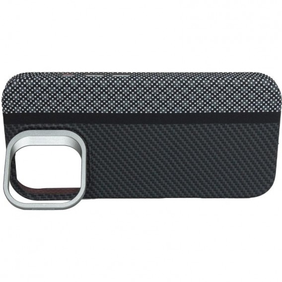 TPU чохол Pixel Craft with MagSafe для Apple iPhone 16 (6.1") Carbon Line